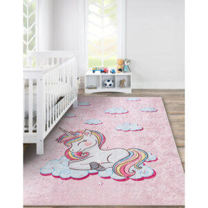 A3 HOME Tapis enfants Unicorn