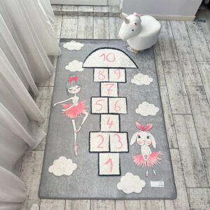 A3 HOME Tapis enfants eazy mama barbie